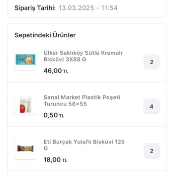 Migros Sanal Market'te Stok Sorunu Ve Müşteri Hizmetleri Hayal Kırıklığı