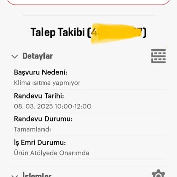 Arçelik Klima Sorunu Ve Yetersiz Servis Hizmeti