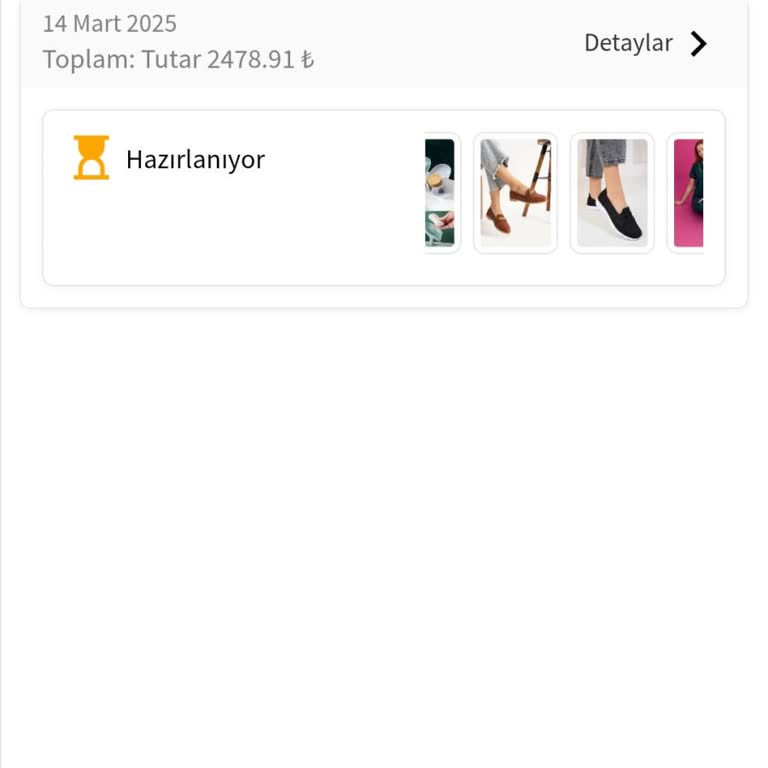 Siparişim Hazırlanamıyor, İletişim Sağlanamıyor!