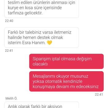 Yanlış Sipariş Ve İletişim Kopukluğu