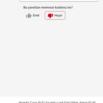 Garanti Kapsamında Ürün Değişimi Talebi