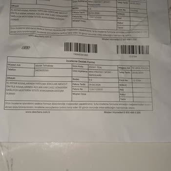 Skechers Ayakkabıda Kalitesizlik Ve Yetersiz Hizmet