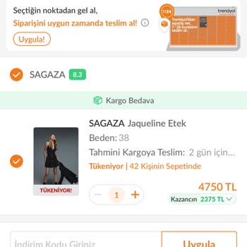 Trendyol'da Sepet Fiyatı Yanıltmacası