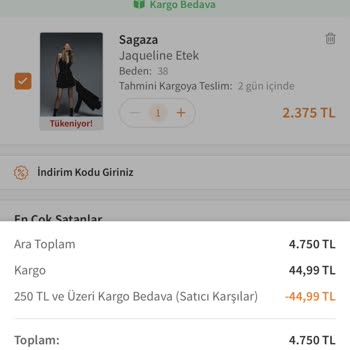 Trendyol'da Sepet Fiyatı Yanıltmacası