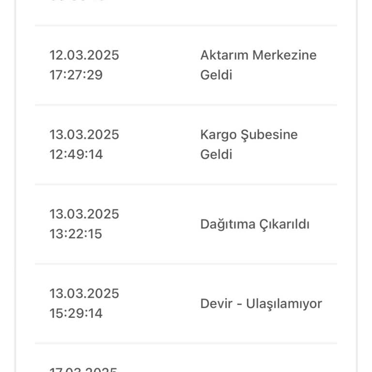 Zara Kargo Teslimat Sorunu Ve İletişim Eksikliği