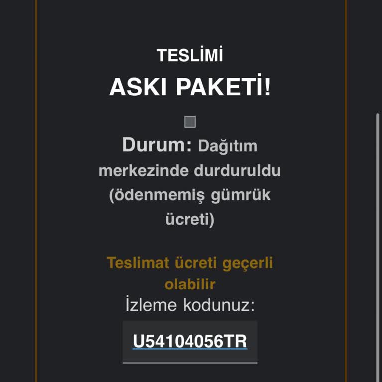 Yanlış Kargo Bildirimleri Ve İstenmeyen Mailler