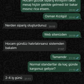 Instagram Üzerinden Verilen Siparişte Olumsuz Deneyim