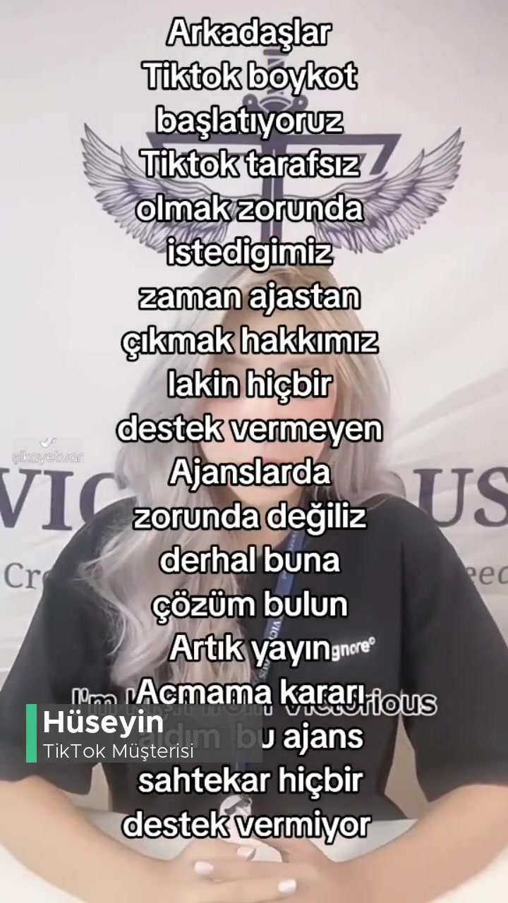 TikTok Ajanstan Çıkmak İstiyorum! videonun kapak resmi