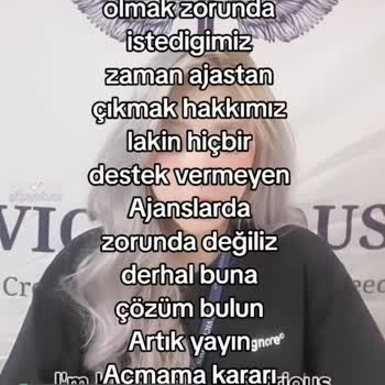 TikTok Ajanstan Çıkmak İstiyorum!