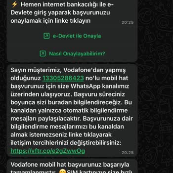 Vodafone'a Başvuru Sonrası Güvenlik Şoku!