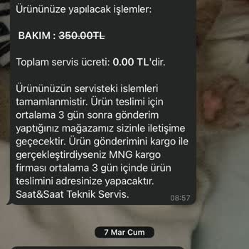 Hediye Saatte Sürekli Tekrarlayan Pim Sorunu