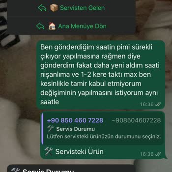 Hediye Saatte Sürekli Tekrarlayan Pim Sorunu