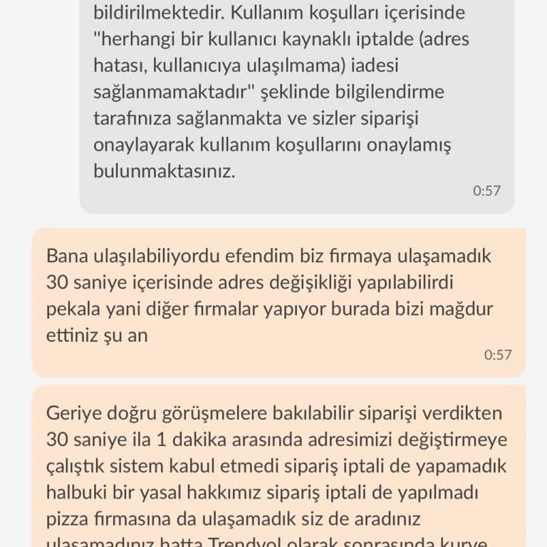 Trendyol'da Adres Değişikliği Sorunu