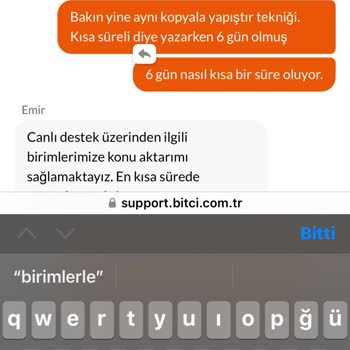 Bitçi'de Para Çekme Sorunu: Müşteri Hizmetleri Yetersizliği