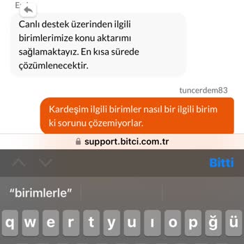 Bitçi'de Para Çekme Sorunu: Müşteri Hizmetleri Yetersizliği