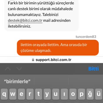 Bitçi'de Para Çekme Sorunu: Müşteri Hizmetleri Yetersizliği