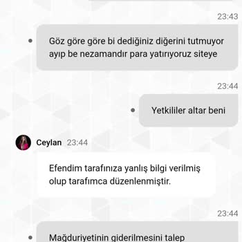 Yanlış Bilgilendirme Ve Para Çekme Sorunu