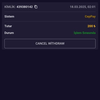 Antikbet Çekim Talebi Sorunu Ve Güvenlik Endişesi!