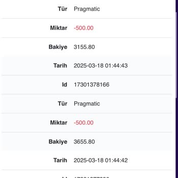 Beklenmedik Bakiye Kaybı Ve Destek Sorunları