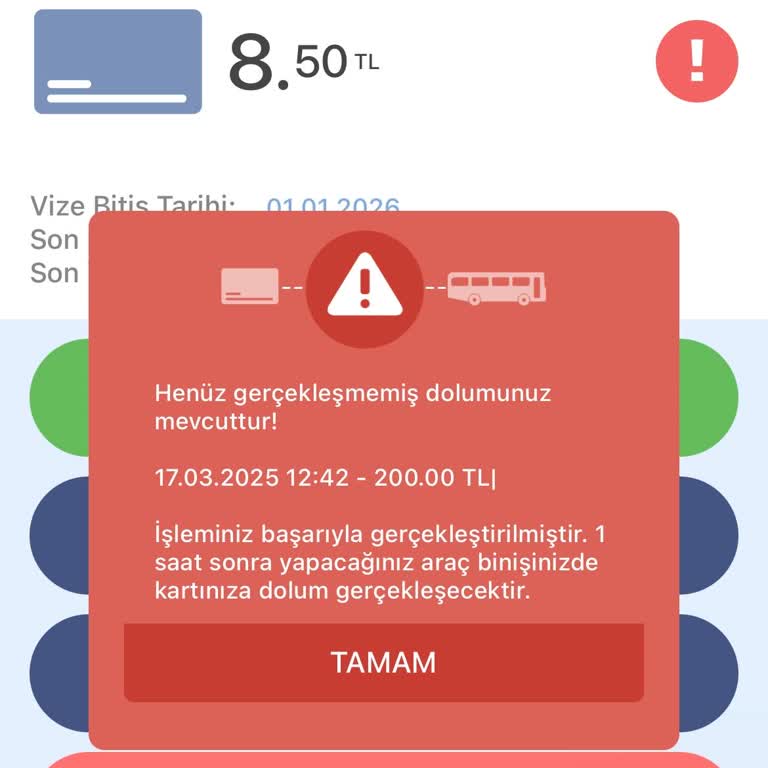 Kent Kartıma Yükleme Yapılmadı, Mağdur Edildim
