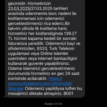Türk Telekom'un İnternet Paketi Sorunu Ve Yüksek Fatura Şikayeti