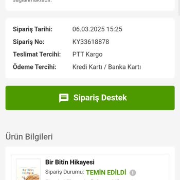 Kitap Siparişimde Sürekli Gecikme Ve İletişim Sorunu