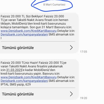 Denizbank Faizsiz Nakit Avans Kampanyası Hayal Kırıklığı