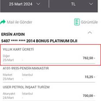 Garanti Bankası'ndan Haksız Kart Aidatı Şoku: 1862,5 TL İade Talebi