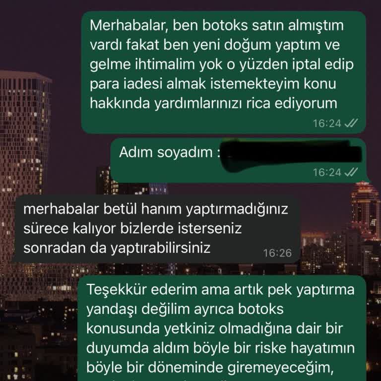 İade Talebine Cevap Alamıyorum: Medica Derma Güven Vermiyor