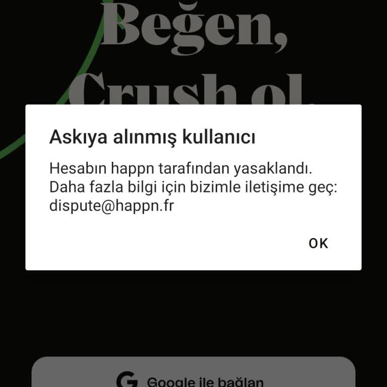 Hesabımın Araştırılmadan Kapatılması