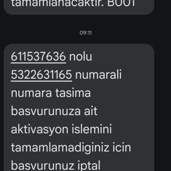Numara Taşıma Sürecinde Aktivasyon Sorunu