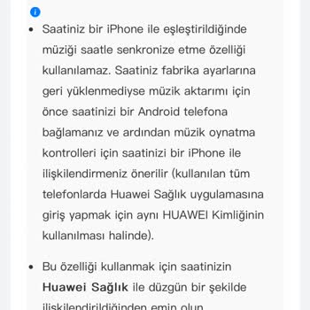 Media Markt'tan Aldığım Huawei Saatin İos Uyumsuzluğu Ve Yanıltıcı Bilgilendirme