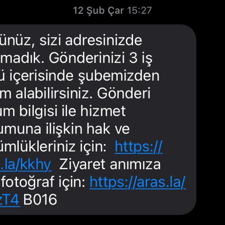 Evdeyken Bile Kargom Şubede: Aras Kargo Yeşilpınar Şubesi'nin Bitmeyen Teslimat Sorunu