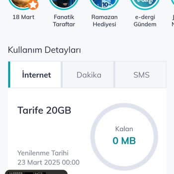 YouTube Paketi Sorunu: GB Kullanım Hatası