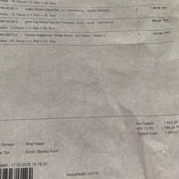 Eksik Ürün, İade Sözü Ve Ulaşılamayan Müşteri Hizmetleri: Hayal Kırıklığı Dolu Bir Alışveriş Deneyimi