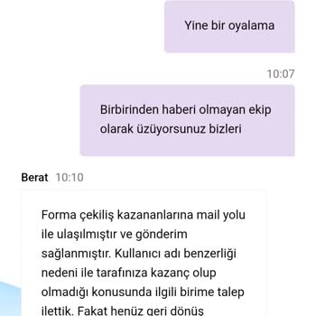 Betsilin Canlı Destek Ekibi İlgisiz Ve Yetersiz