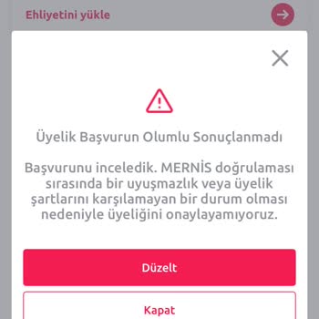 Mernis Hatası Yüzünden Araç Kiralayamıyorum