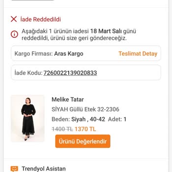 Kusurlu Ürün İadesi Reddedildi, Haksız Kazanç İddiası