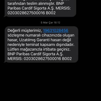 Media Markt Sigorta Ve Teknik Servis Mağduriyeti