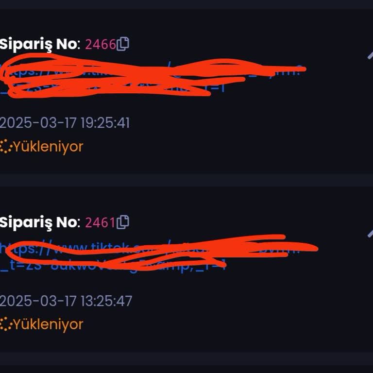 Takipçi Siparişlerim Neden Yüklenmiyor?