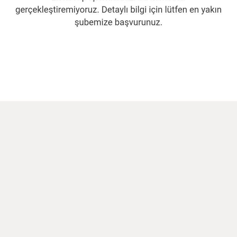 Ek Para Limit Artırımı Sorunu Ve Şube Yönlendirmesi