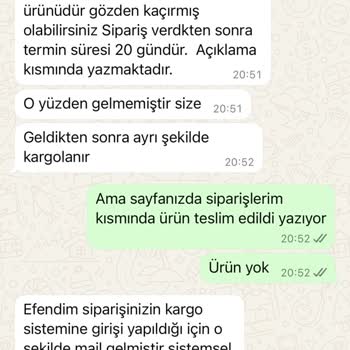 Eksik Ve Kalitesiz Ürünler İçin İade Sorunu