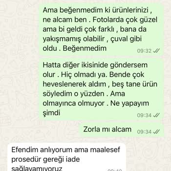 Eksik Ve Kalitesiz Ürünler İçin İade Sorunu
