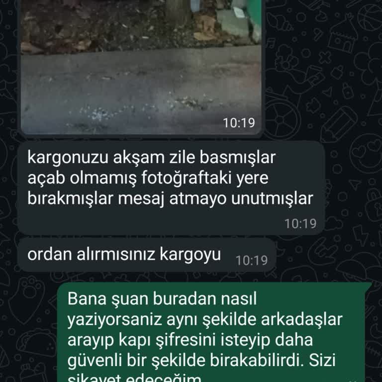 Kargom Sokağa Bırakıldı: Sürat Kargo'nun Sorumsuzluğu