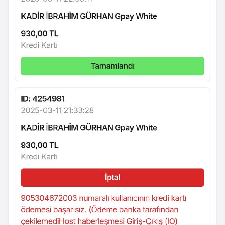 GPay'de Öğrenciye 10 Günlük İade Çilesi