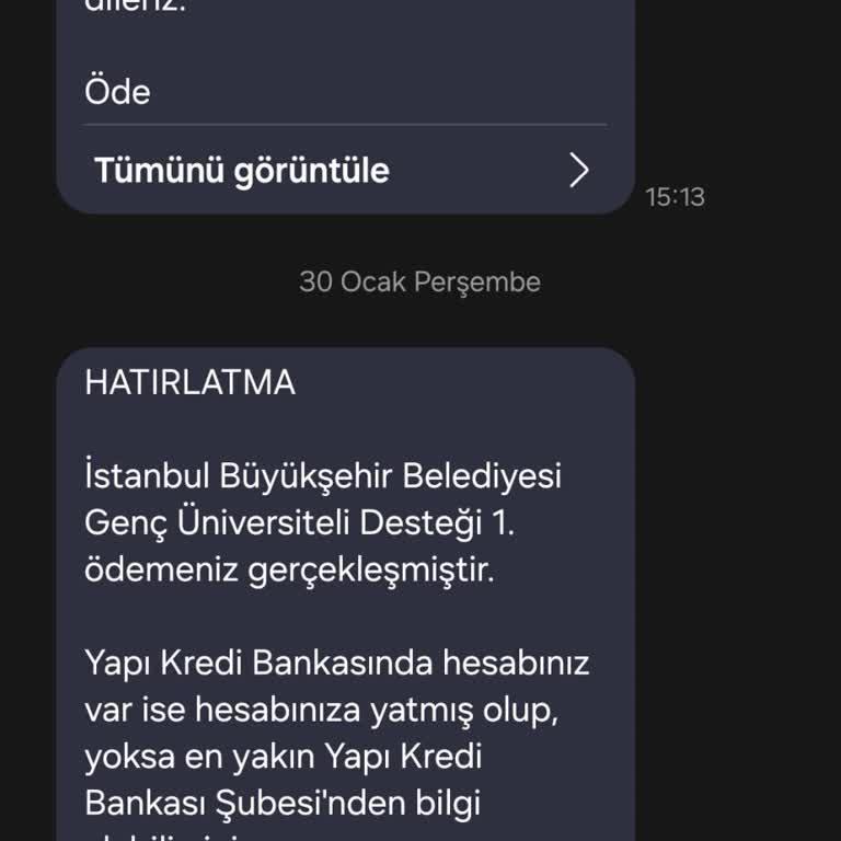 İBB Burs Ödemesi Hesaba Geçmedi
