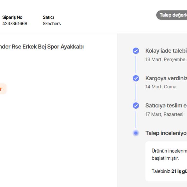 Skechers Ayakkabıda İade Sorunu: Deforme İddiası