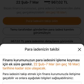 Temu'da İptal Edilen Siparişin Peşinde: Müşteri Hizmetleri Ve İade Sorunu