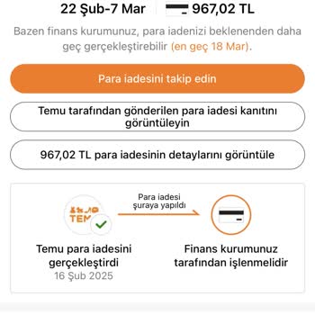 Temu'da İptal Edilen Siparişin Peşinde: Müşteri Hizmetleri Ve İade Sorunu