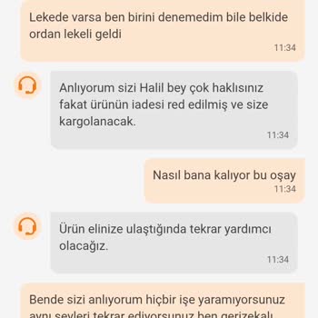 Eksik Ve Hatalı Ürün İadesi Sorunu